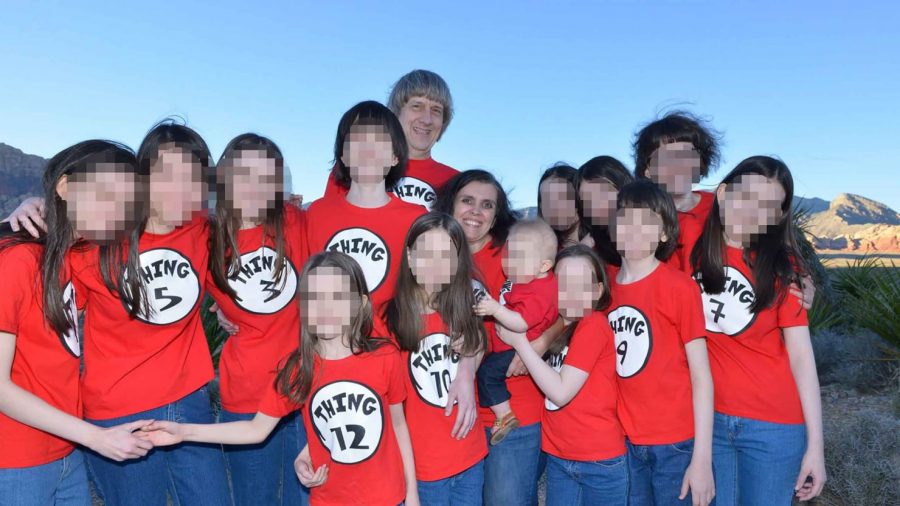 13 children found held captive by parents