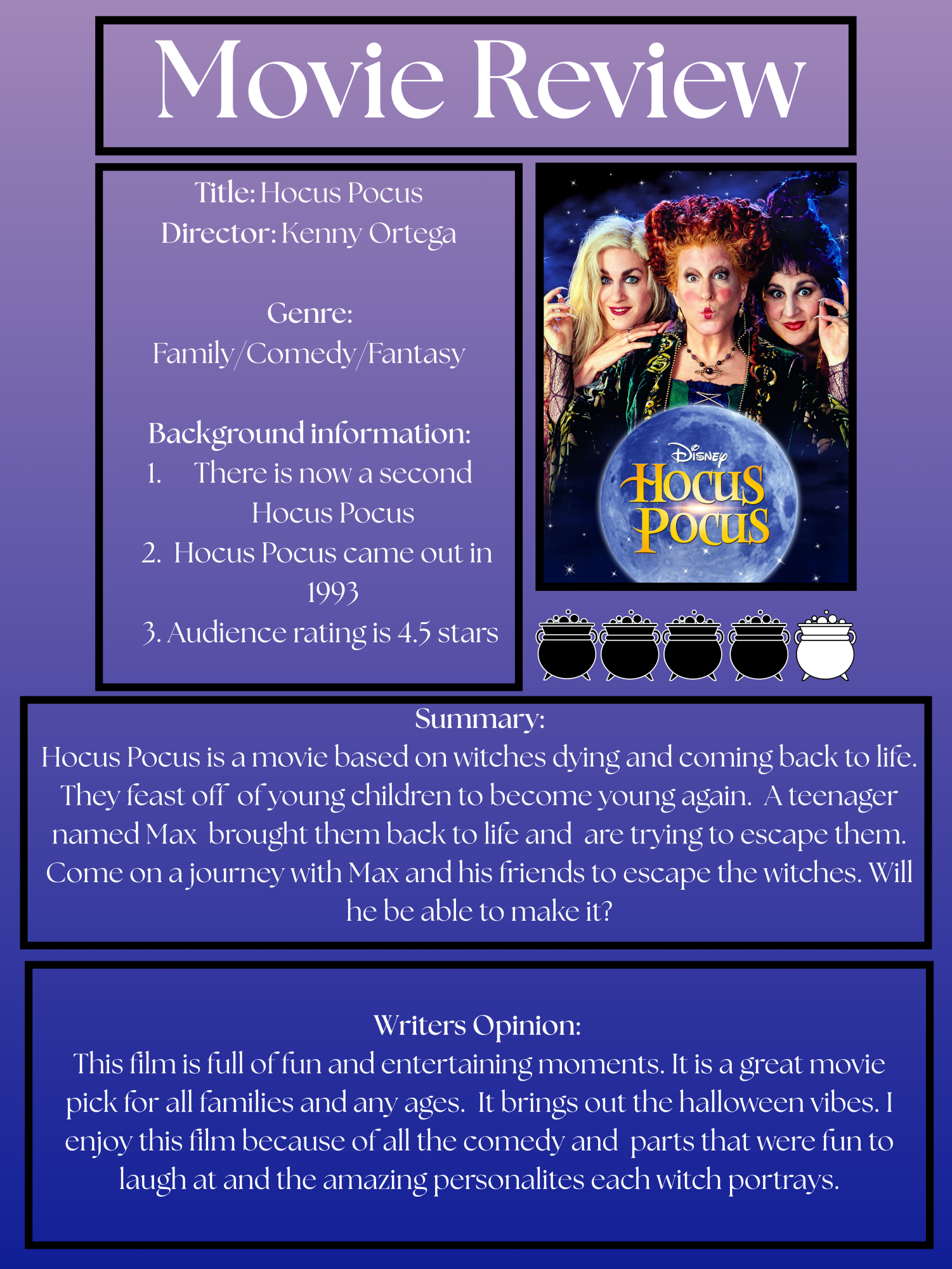 Our Favorite: Fall Movies