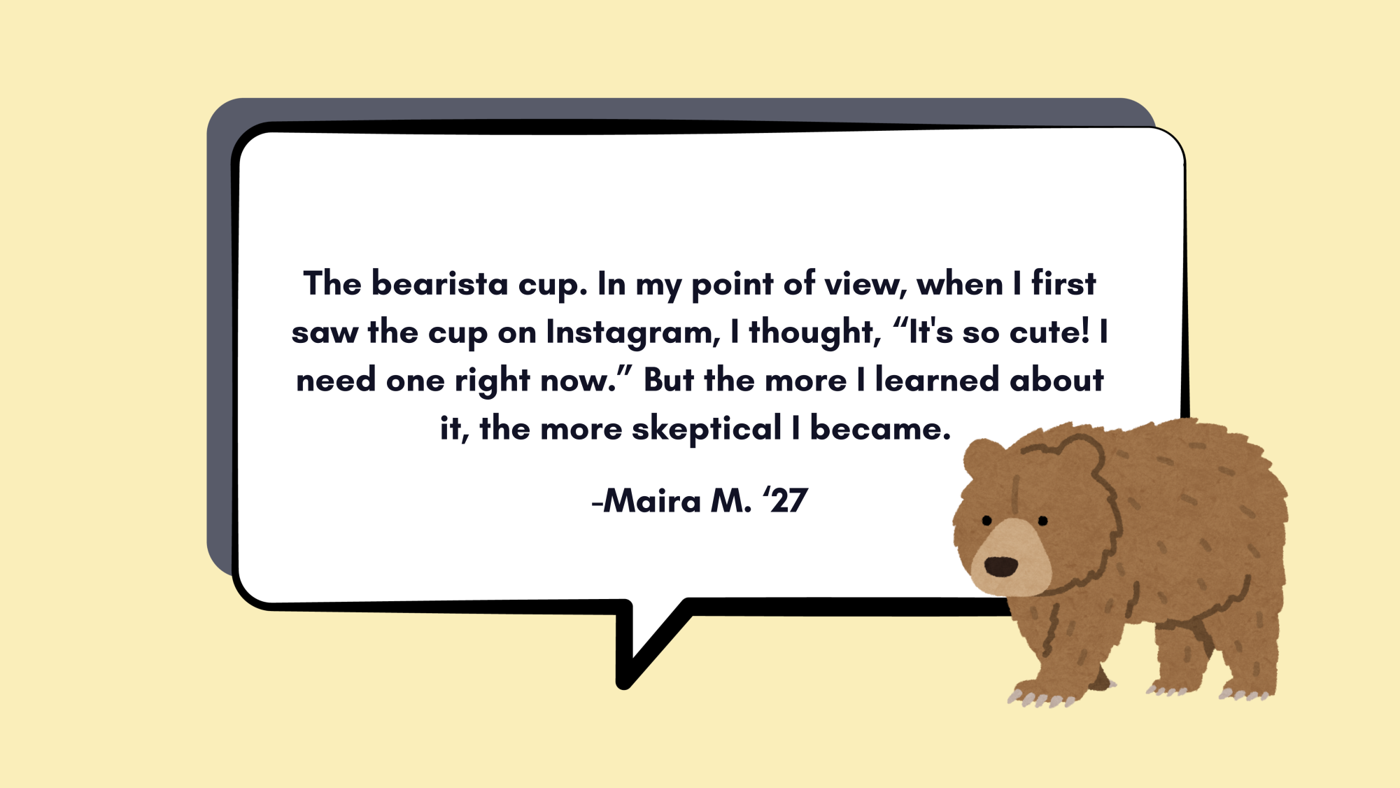 Main Campus Mind: Bearista or Badista?