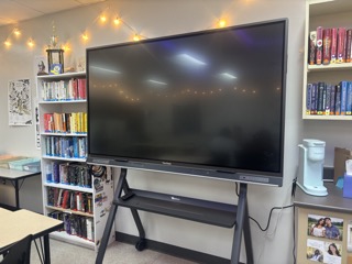The Veiwsonic in english teacher, Ellie Mac's room. 